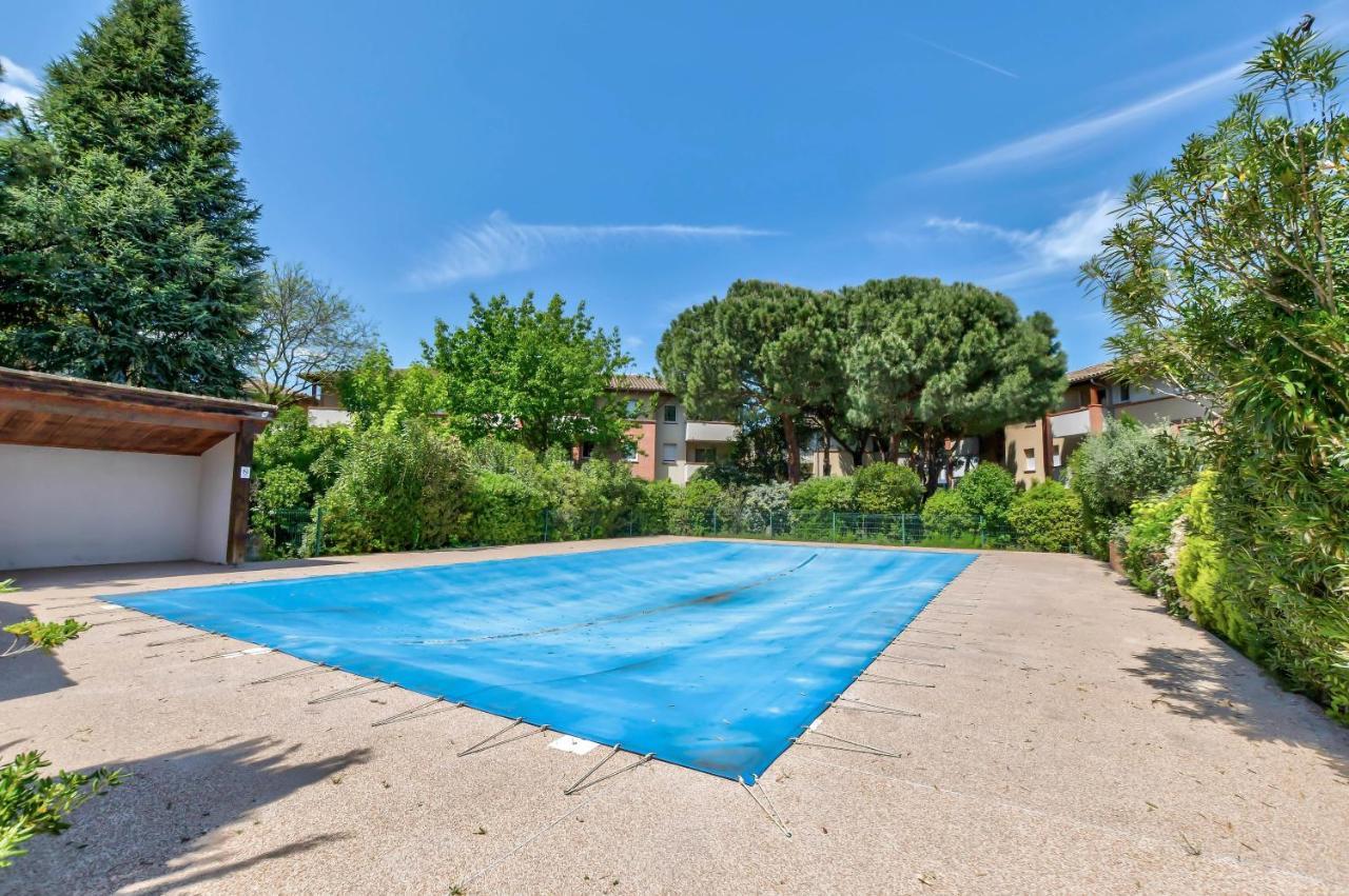 T2 Jardinet Avec Piscine, Parking Et Tennis Toulouse Exterior photo